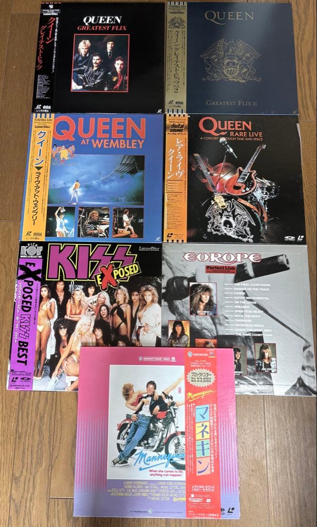 PIONEERレーザーディスクプレーヤーCLD-Z1+レーザーディスク7枚