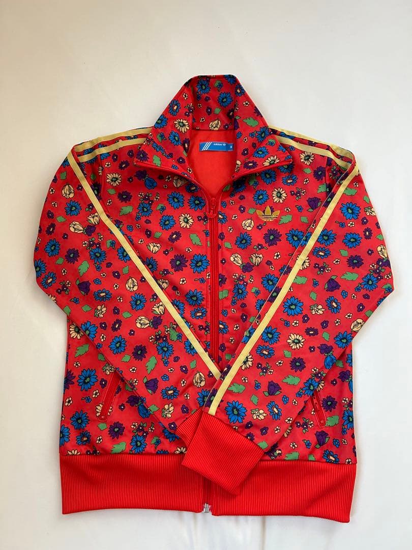 adidas アディダス ロデオ 花柄 ジャージ M かくかくしかじか