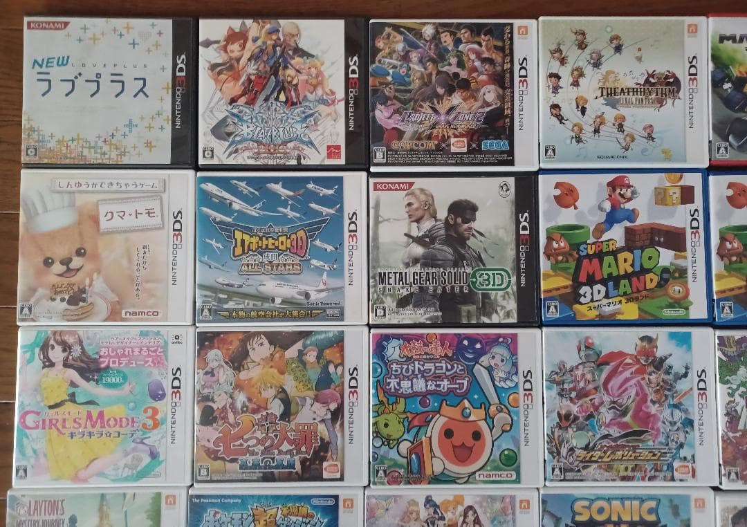 d*9様 ニンテンドー3DS ソフト　58個　まとめ売り