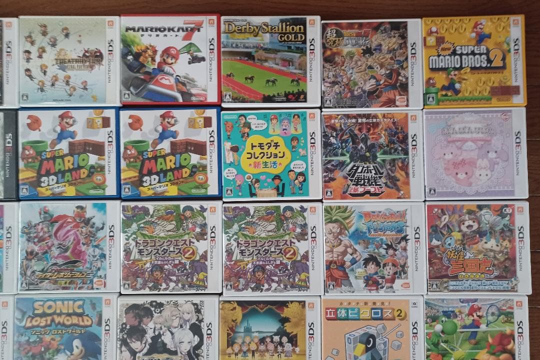 d*9様 ニンテンドー3DS ソフト　58個　まとめ売り