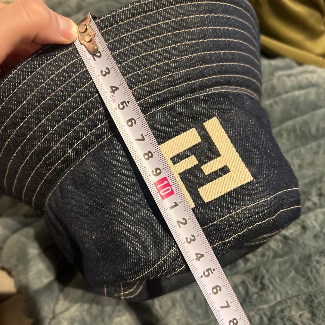 【美品】FENDI バケットハット デニム生地