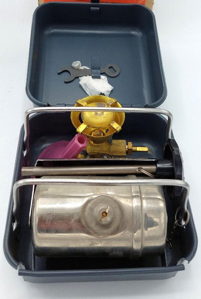 旧ソ連製キャンプ用ガソリンストーブ「PT-1」★完全未開封品