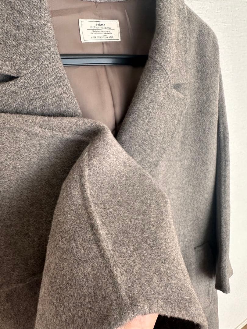 【JOURNAL STANDARD relume】ピュアラムウールポンチョ