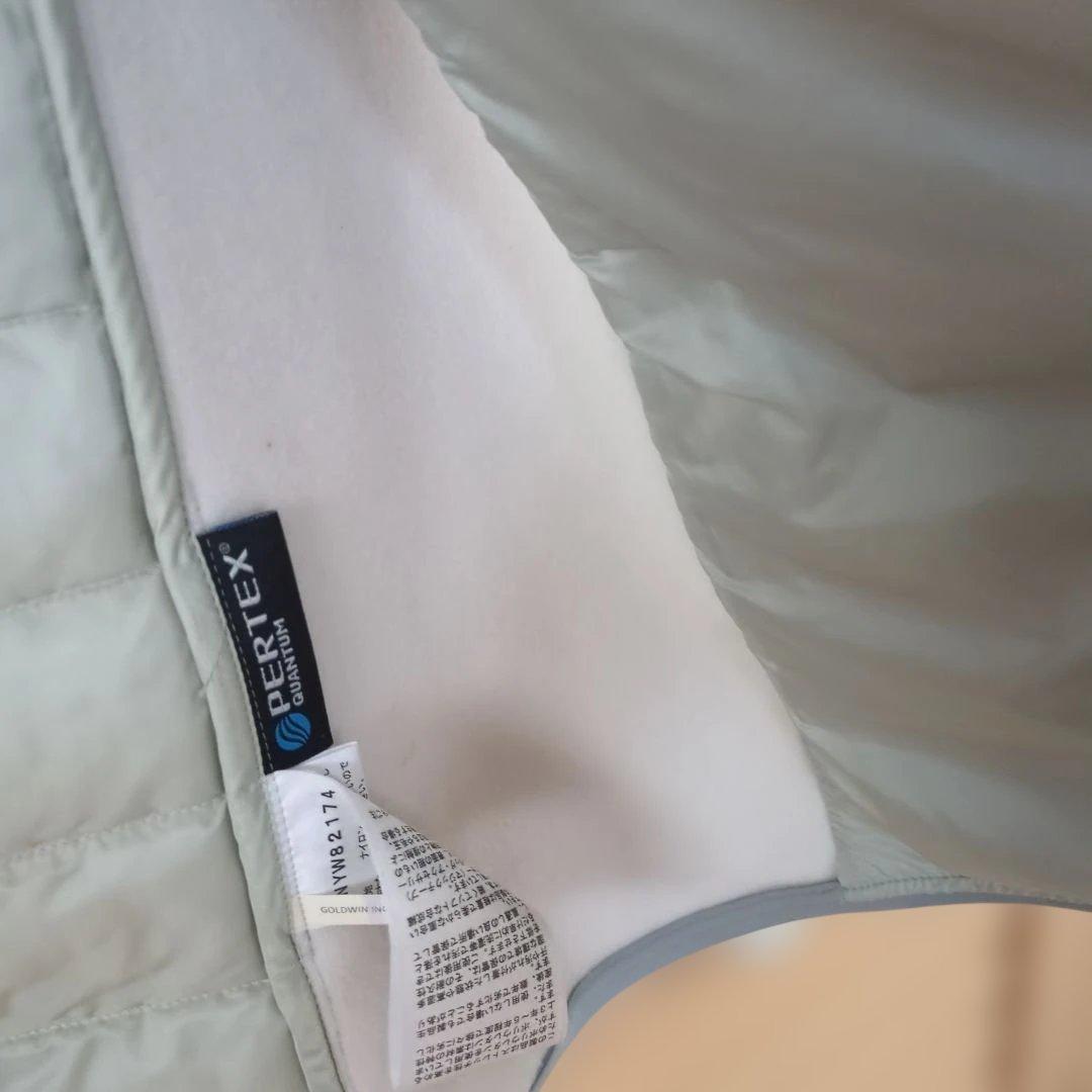 THE NORTH FACE レッドランベストライトグレーM！軽い暖かい