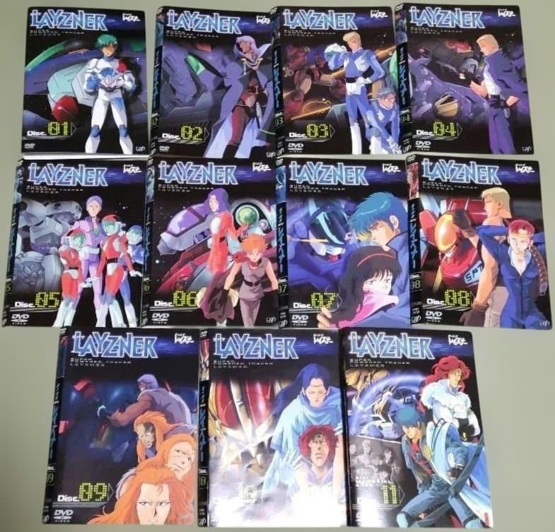 蒼き流星SPTレイズナー DVD 全11巻　全巻セット