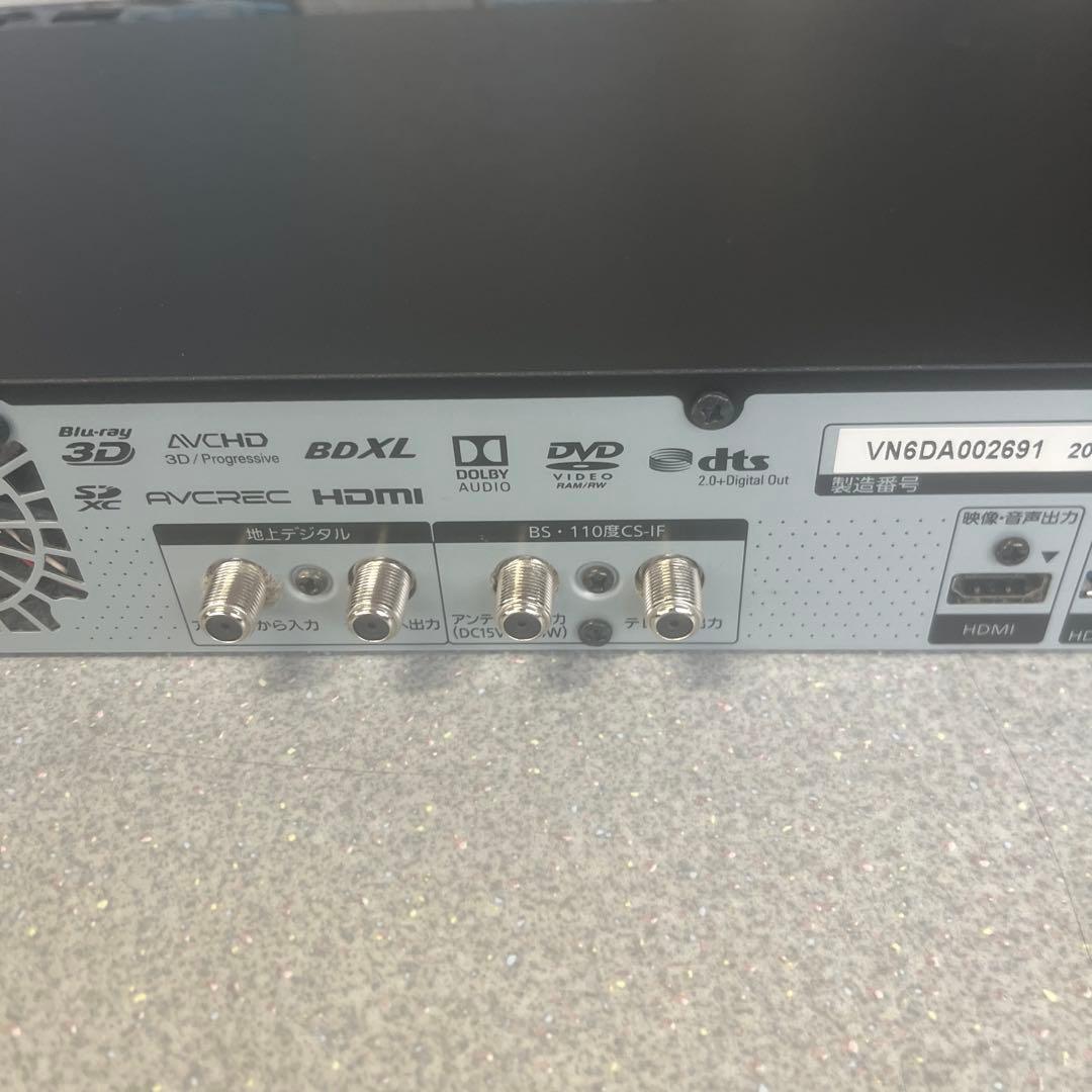 パナソニック 2TB 7チューナー ブルーレイレコーダー