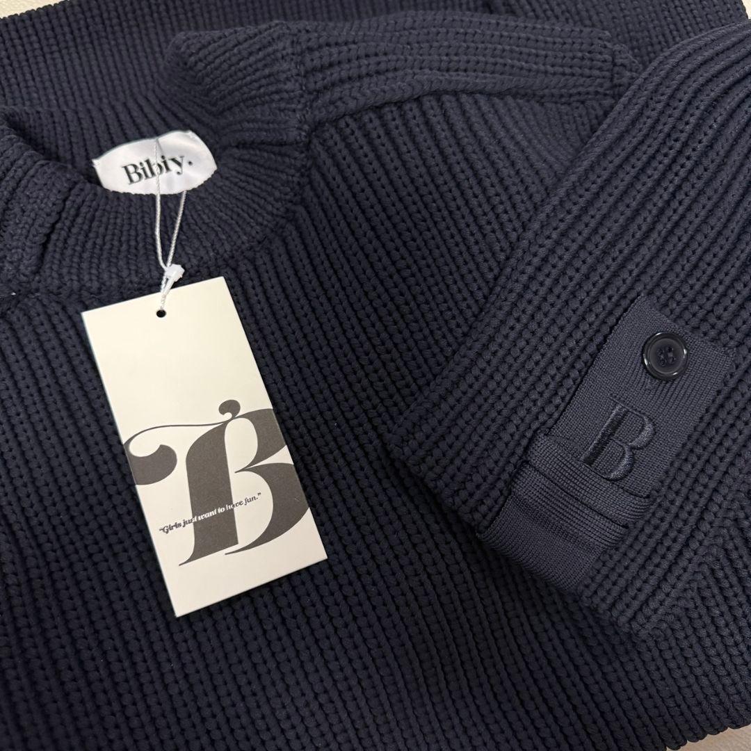 【新品未使用・即日発送】Bibiy. B WILLOW DRESS ネイビー