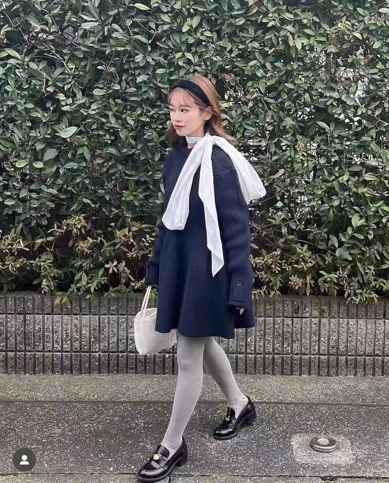 【新品未使用・即日発送】Bibiy. B WILLOW DRESS ネイビー