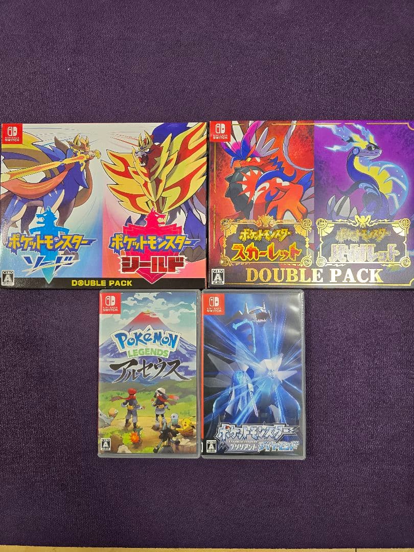 ポケモン モンスター ゲームソフト 6本セット