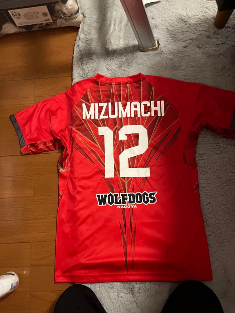 ウルフドックス名古屋　水町選手　ユニフォーム