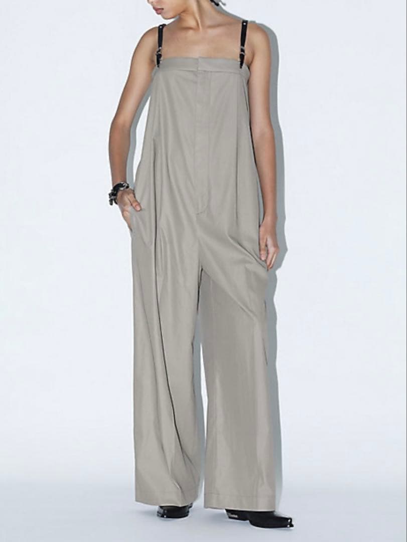 TOGATOO High twist twill jumpsuitジャンプスーツ