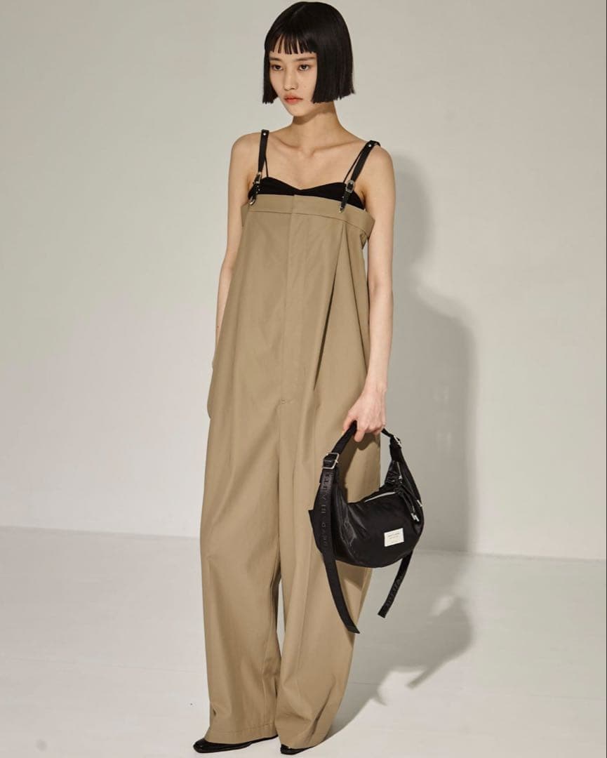 TOGATOO High twist twill jumpsuitジャンプスーツ