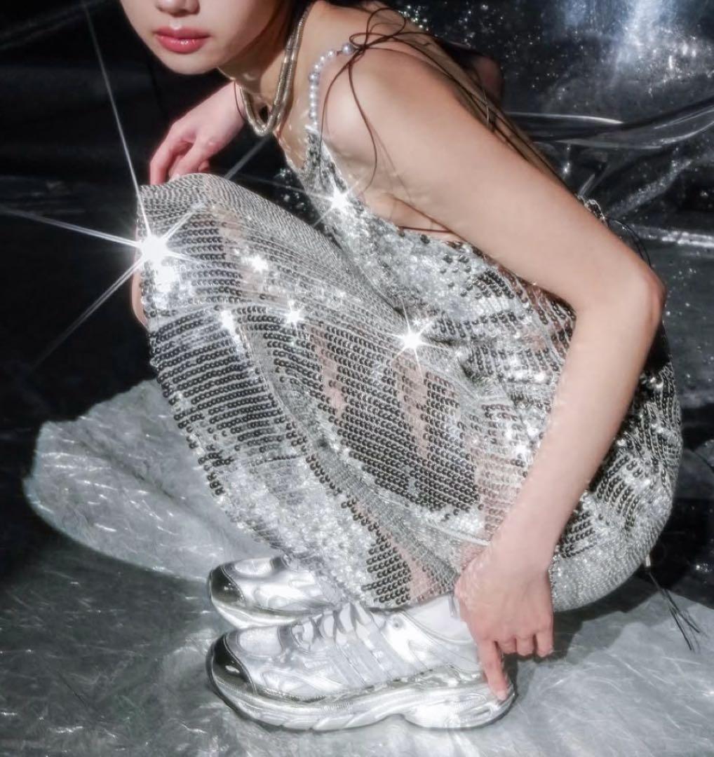 atmos限定 adidas ADISTAR POSE W SILVER