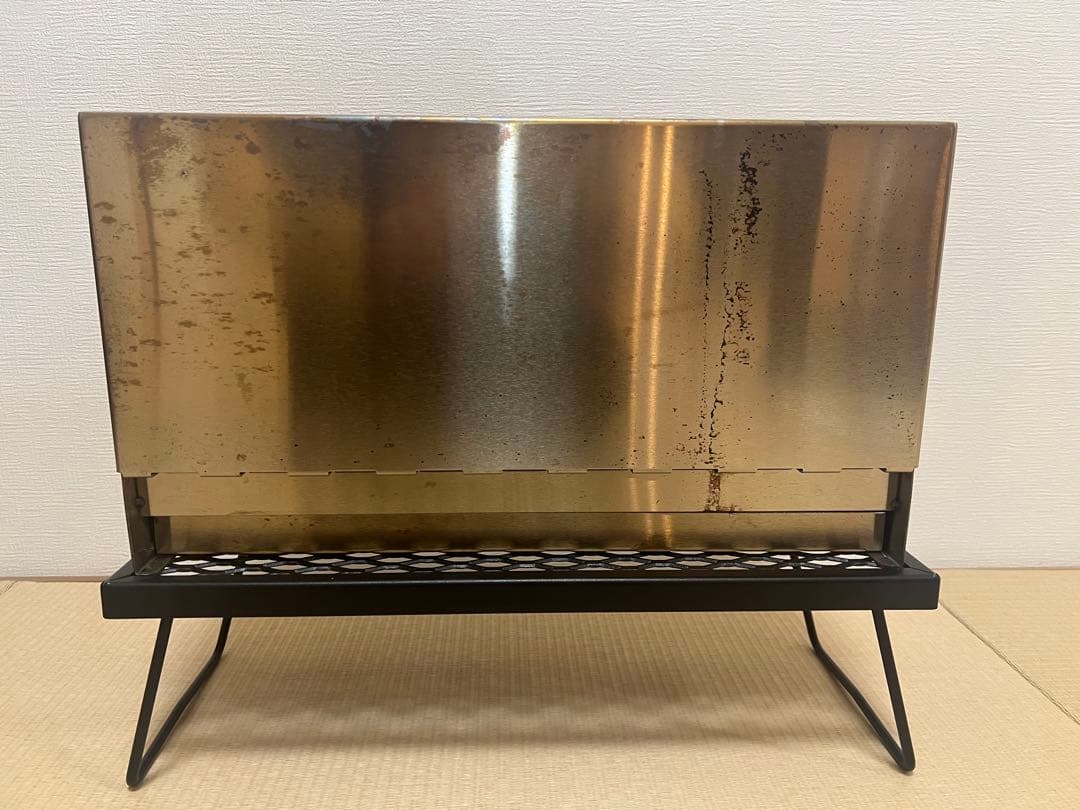 N*N様 DOD めちゃもえファイヤー +専用ゴトク　二次燃焼 焚き火台 中古