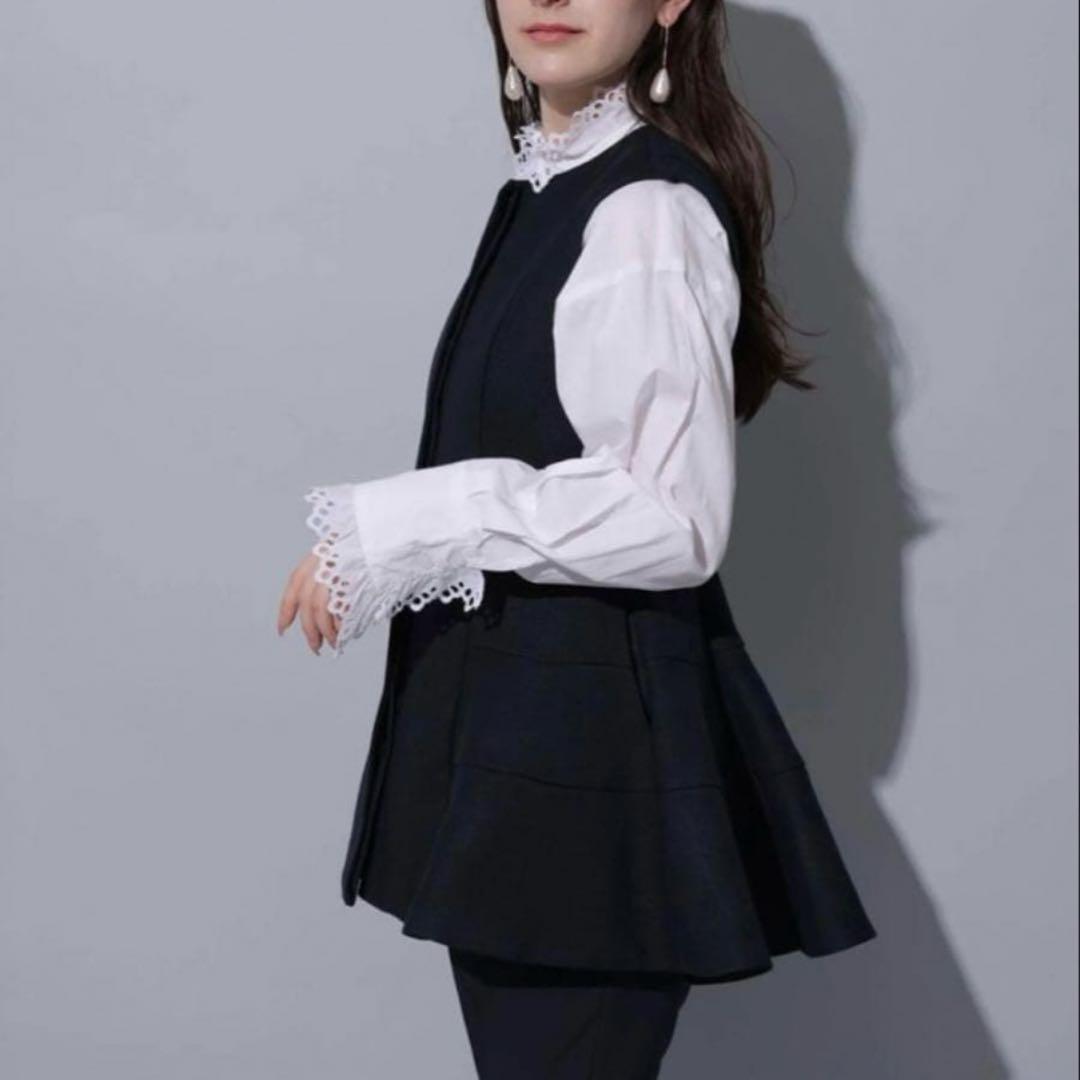 現行 極美品 アルページュストーリー♡フレアジレ ブラック サイズ1 洗える