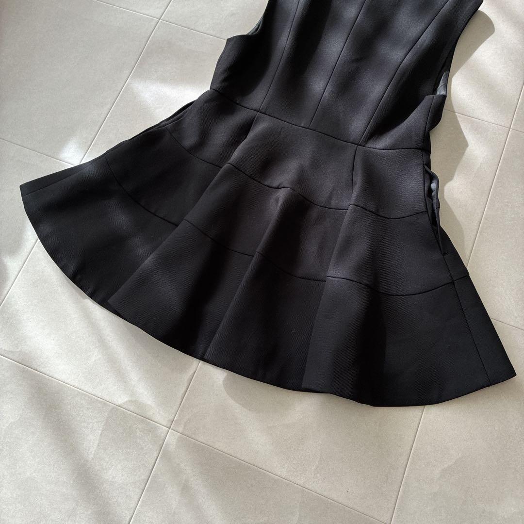 現行 極美品 アルページュストーリー♡フレアジレ ブラック サイズ1 洗える