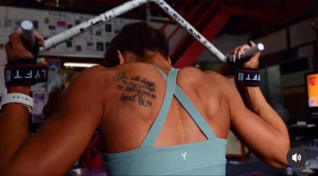 IFBBプロ使用ラットプル&ローイングバー アタッチメント