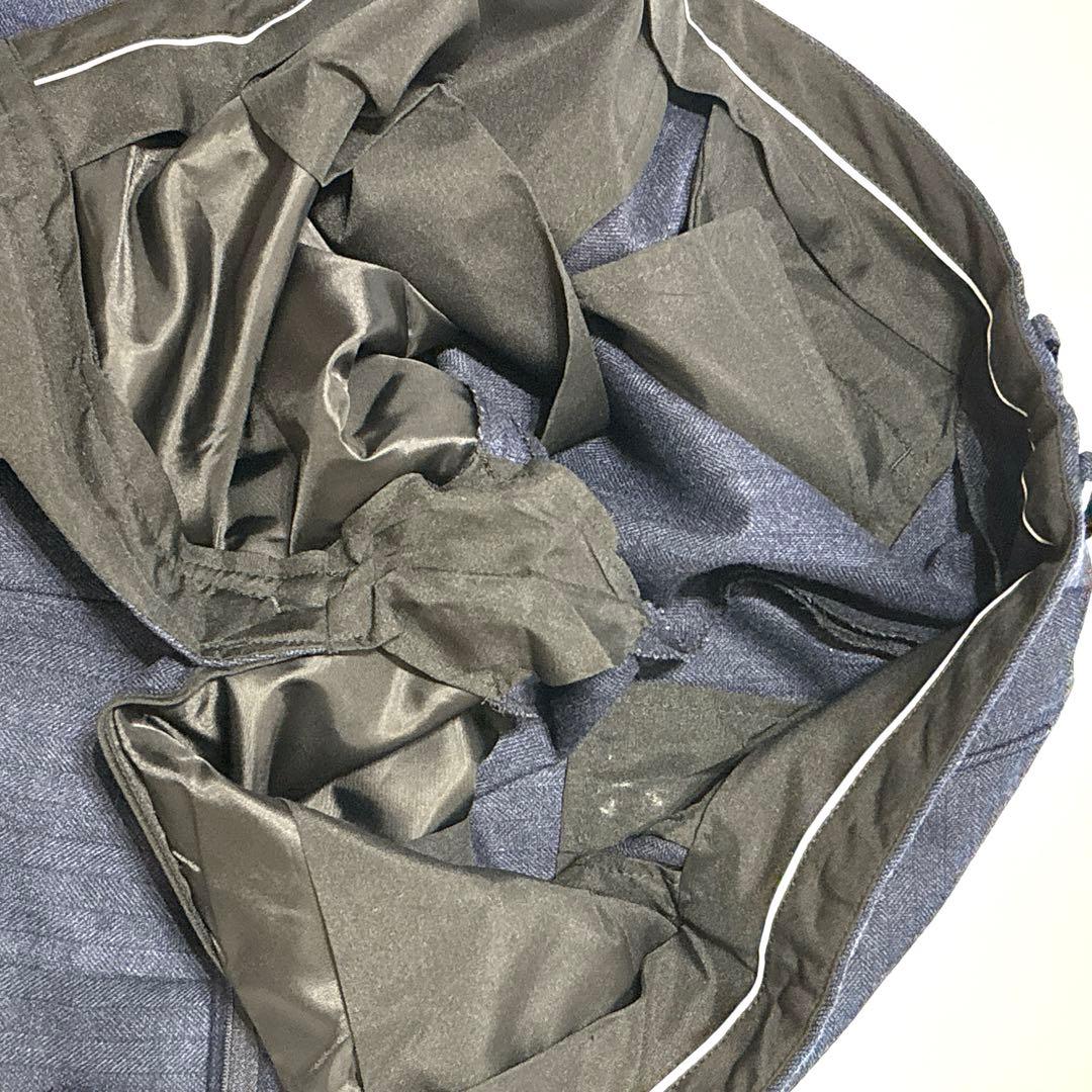 極美品✨スーツセレクト デニム調 LL スーツ ヘリンボーン　セットアップ