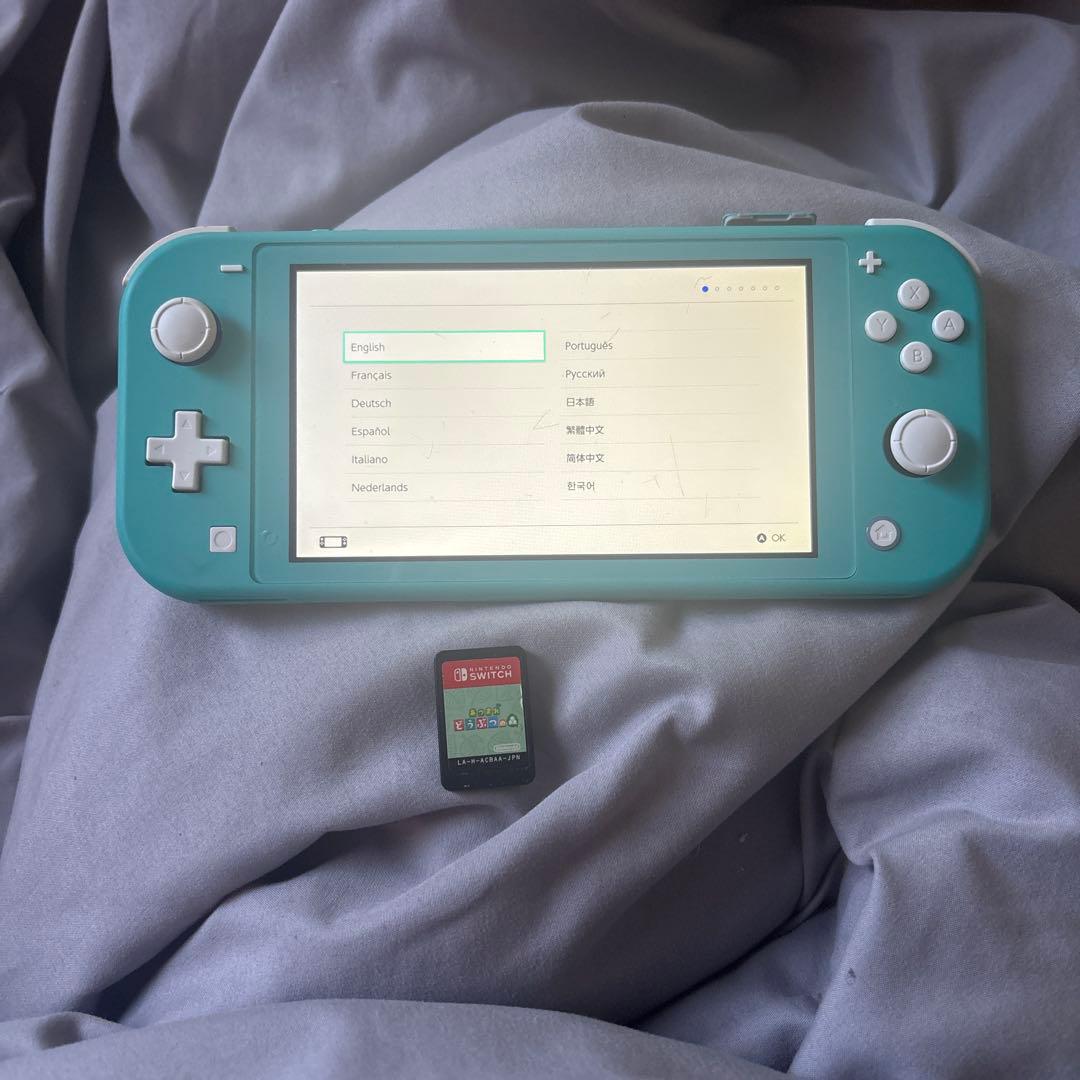 専用 Nintendo Switch Lite ターコイズ あつまれどうぶ