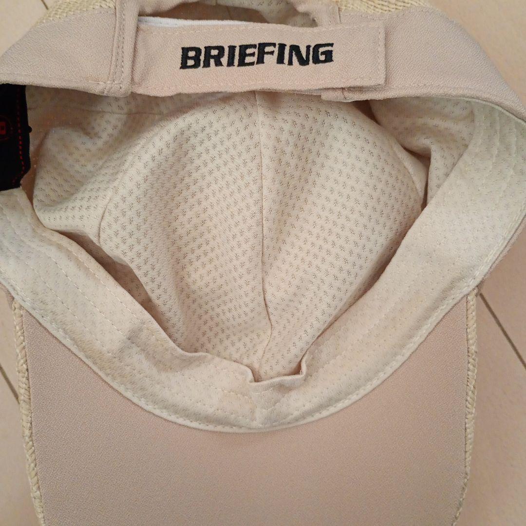 新品！BRIEFING メッシュキャップ ベージュ