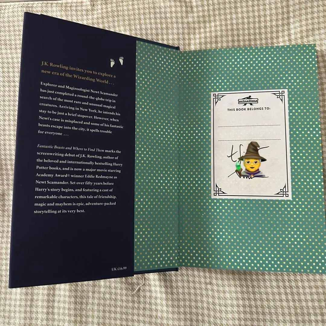 【ミナリマサイン本】ファンタスティックビースト　シナリオ本