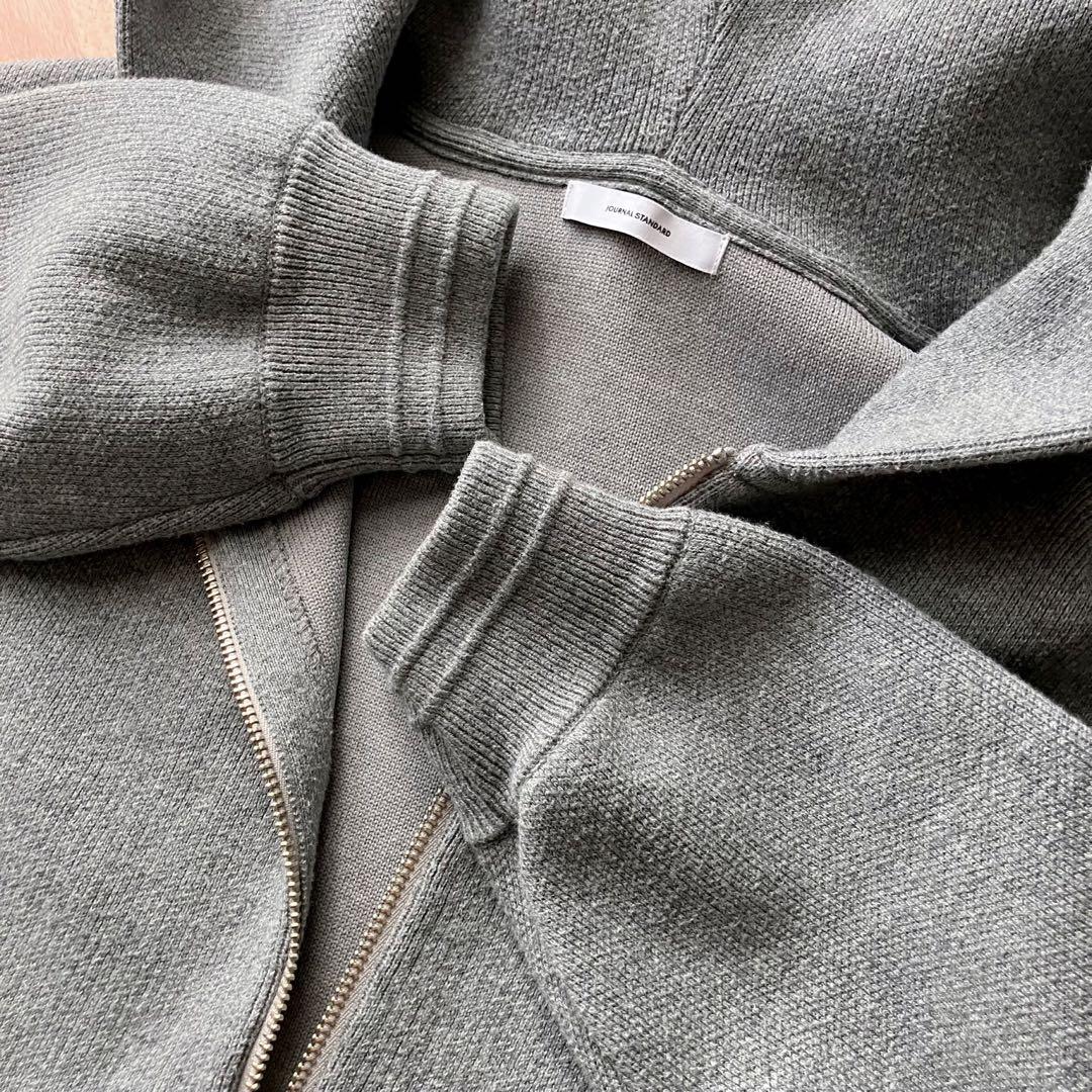 【2024AW】JOURNAL STANDARD ダブルニットフーディ パーカー