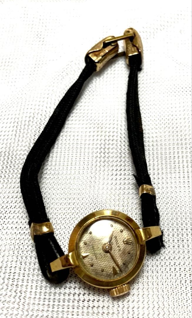 K18 ロレックス PRECISION 手巻きヴィンテージ レディース腕時計