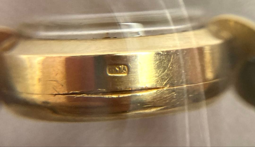 K18 ロレックス PRECISION 手巻きヴィンテージ レディース腕時計