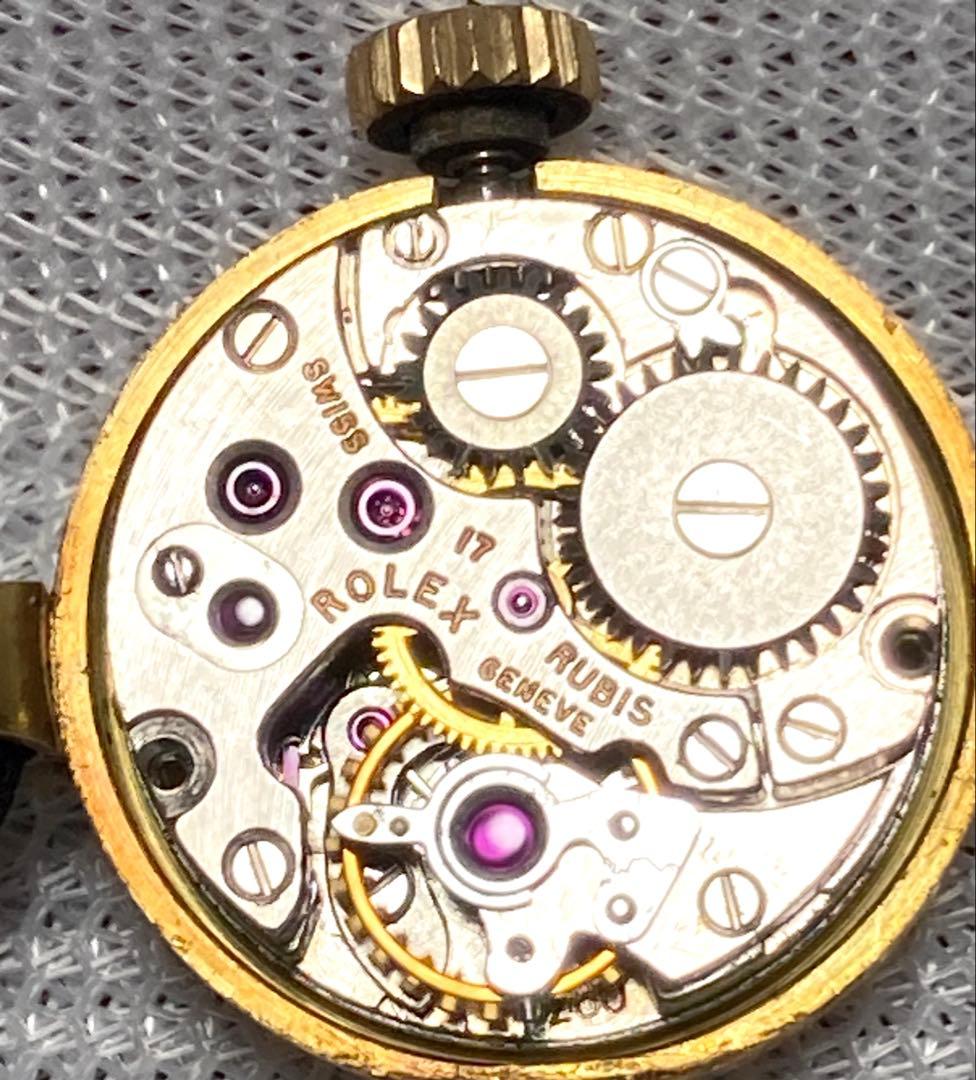 K18 ロレックス PRECISION 手巻きヴィンテージ レディース腕時計