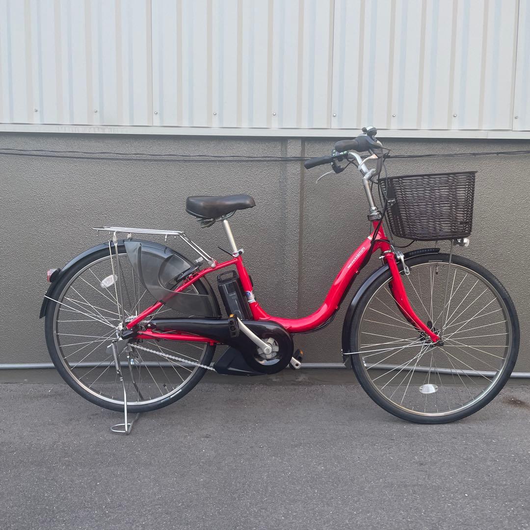 ヤマハ電動アシスト自転車26インチバッテリー大容量12.3Ah