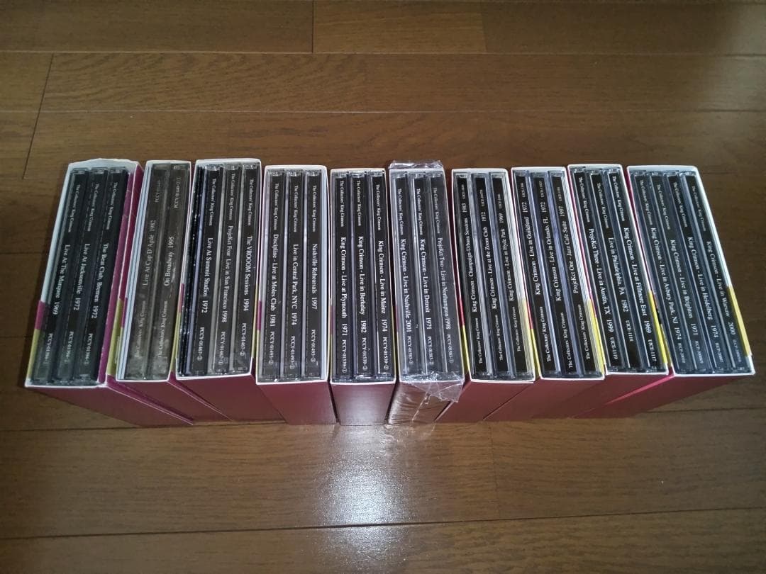 コレクターズ・キング・クリムゾン 10タイトルセット 全35枚組