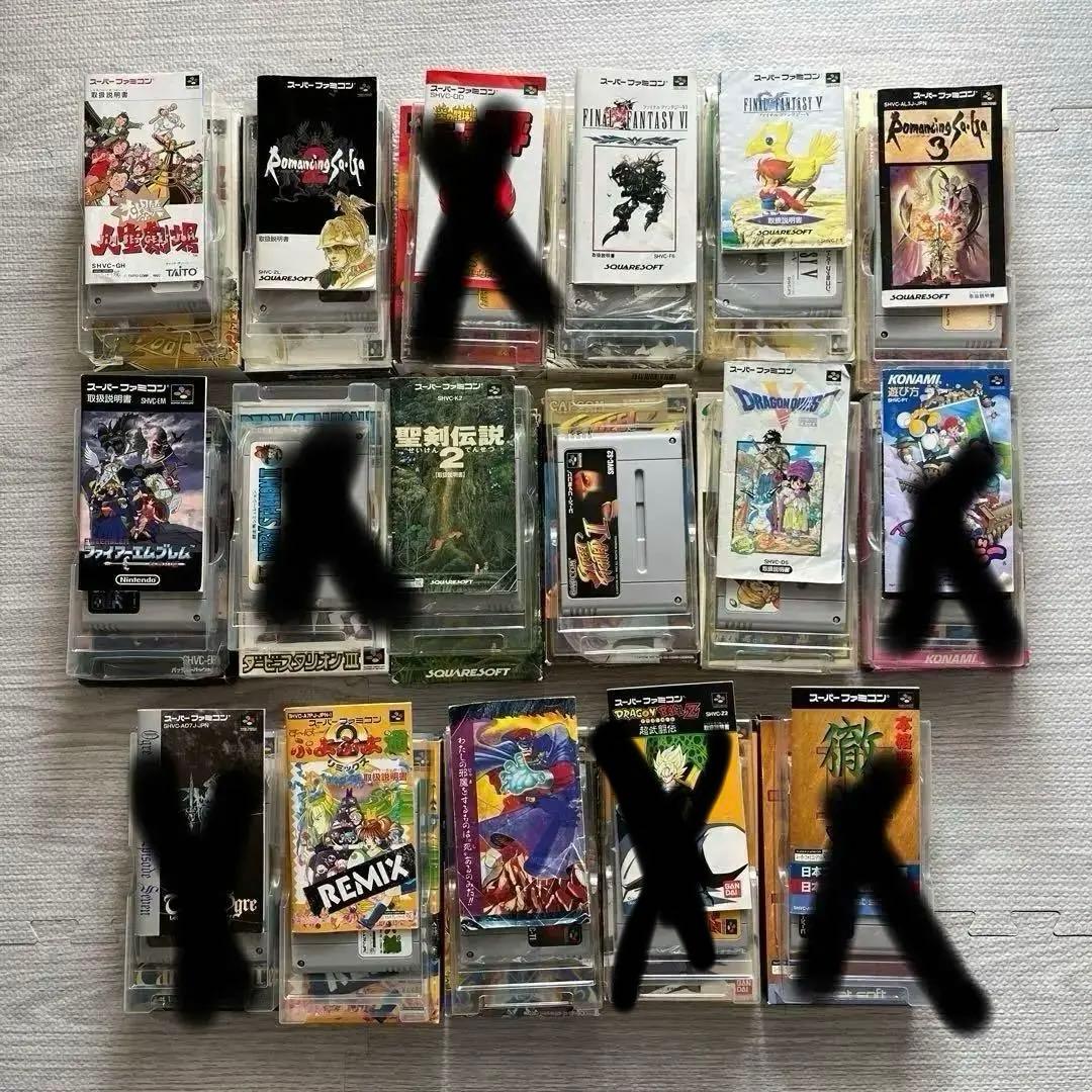 スーパーファミコン　箱付き　まとめ売り11個