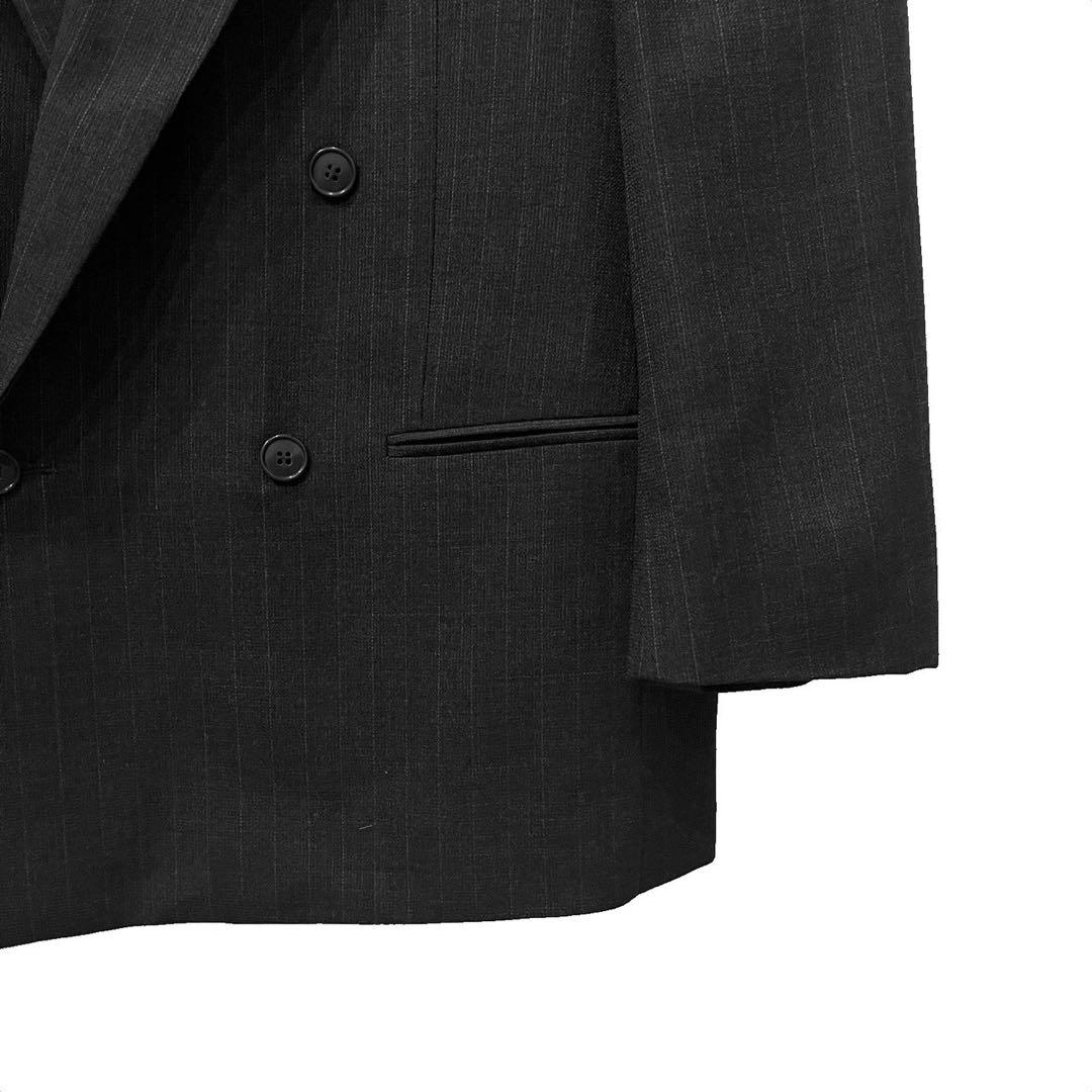 90s ARMANI ウールダブルジャケット ジョルジオ 名作 GIORGIO