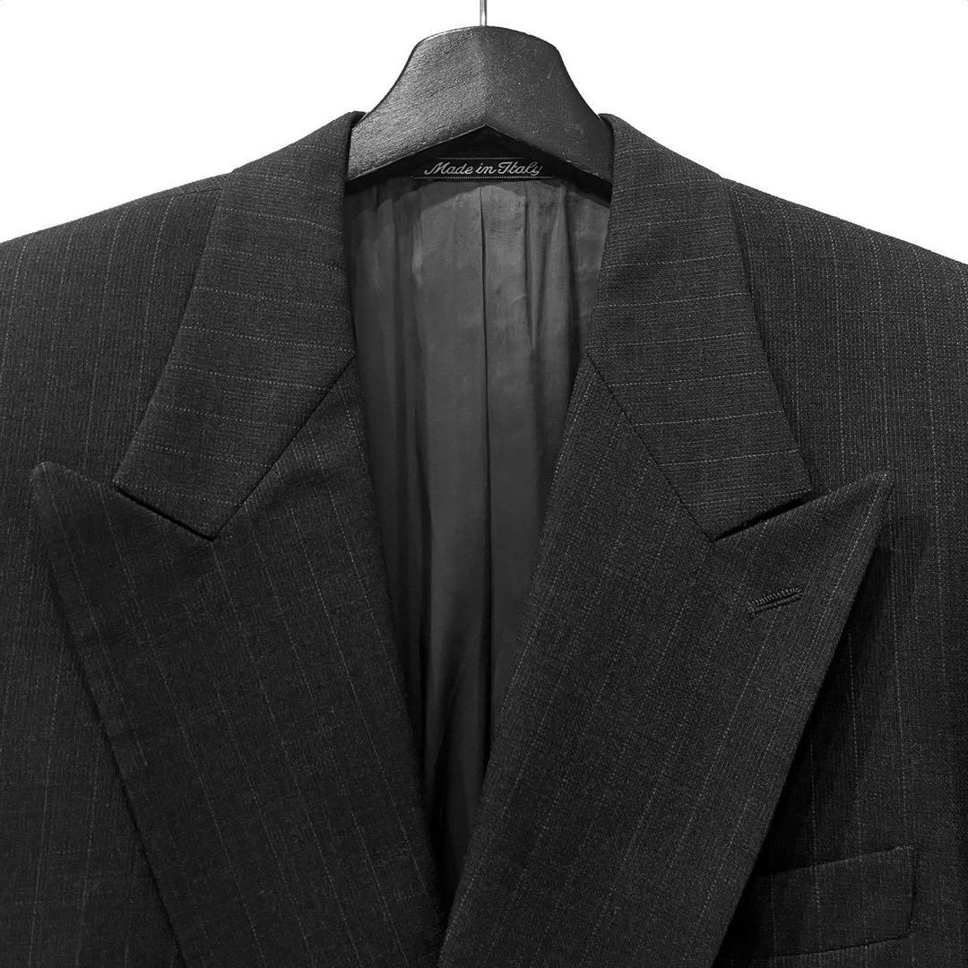 90s ARMANI ウールダブルジャケット ジョルジオ 名作 GIORGIO