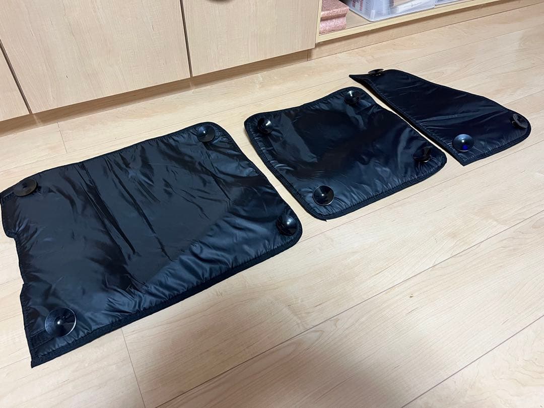 ユーアイビークル ハイエース 200系 標準ボディ用 遮光パッド リア5面