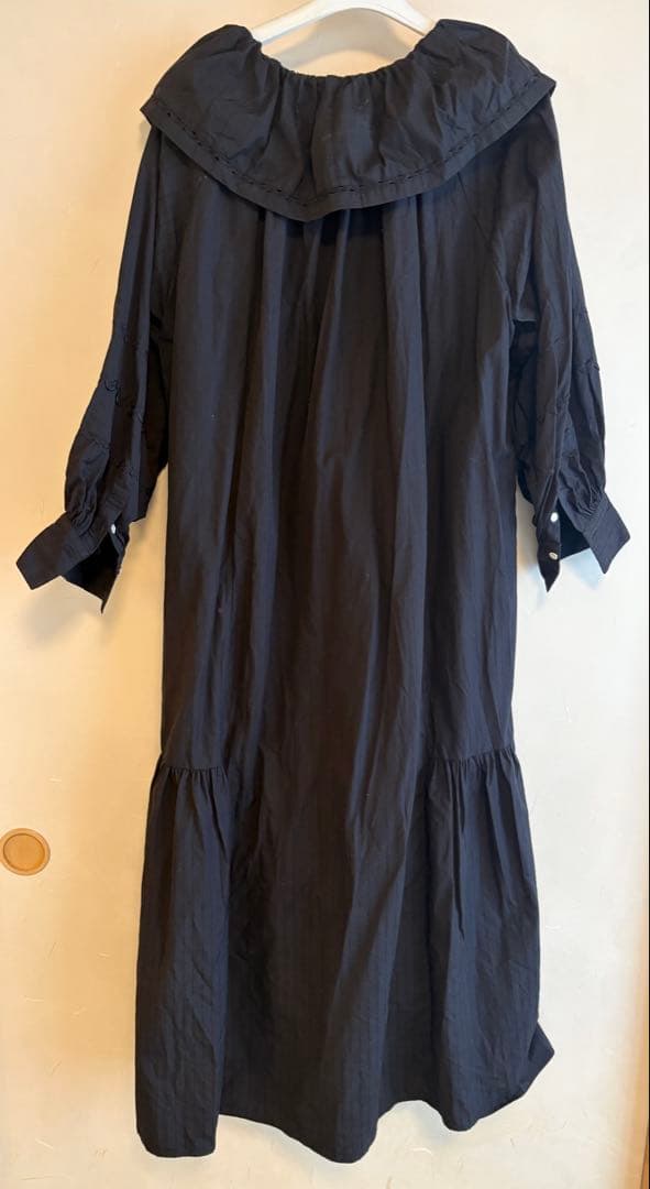 【美品】ne Quittez pas ヌキテパ　ワンピースブラック Sサイズ