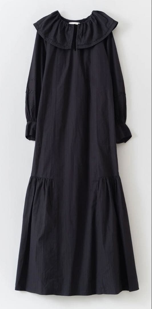 【美品】ne Quittez pas ヌキテパ　ワンピースブラック Sサイズ