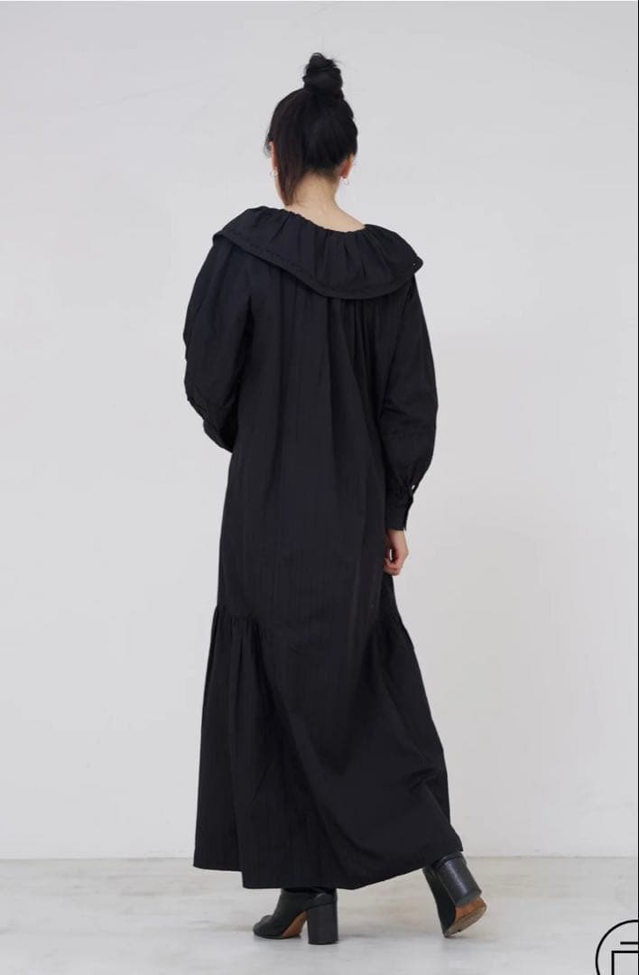 【美品】ne Quittez pas ヌキテパ　ワンピースブラック Sサイズ