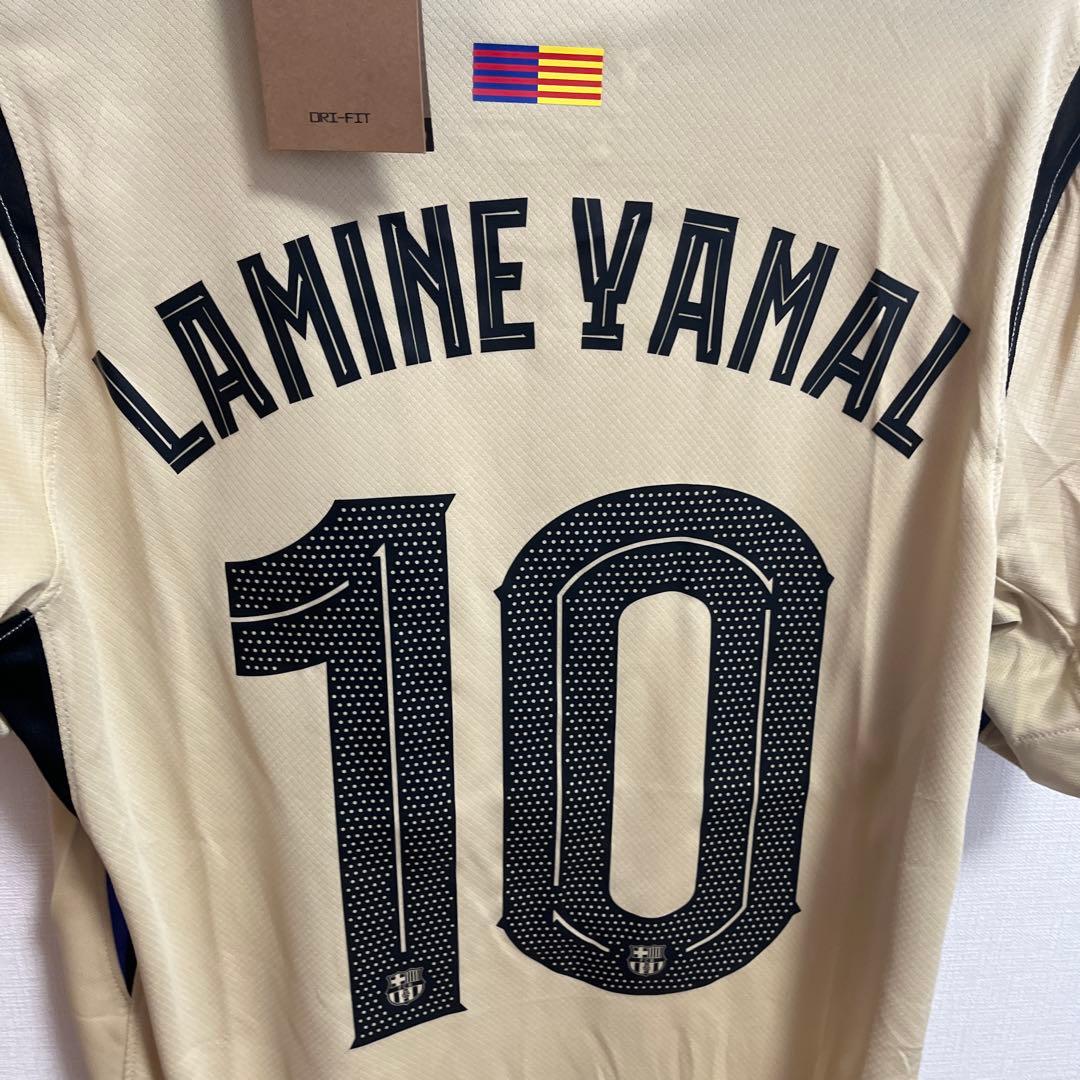 FCバルセロナ ラミンヤマル　CLユニフォーム　Mサイズ　新品未着品