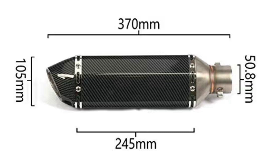 KLX230 専用中間パイプ&スリップオンマフラー