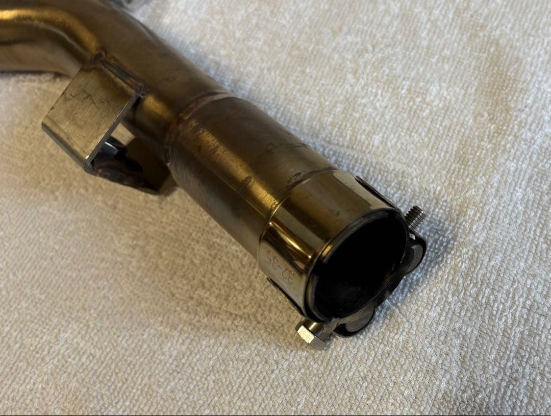 KLX230 専用中間パイプ&スリップオンマフラー