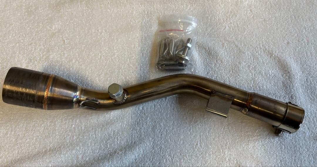 KLX230 専用中間パイプ&スリップオンマフラー