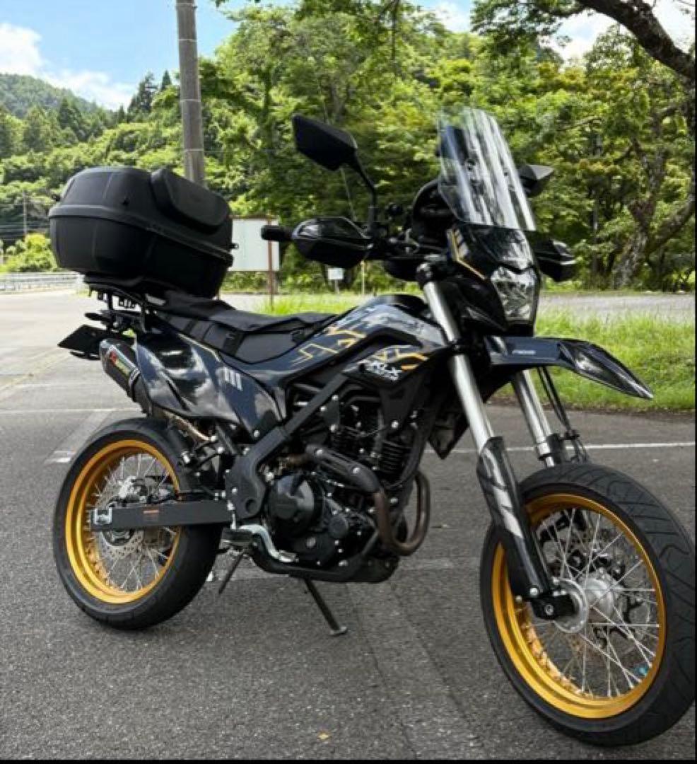 KLX230 専用中間パイプ&スリップオンマフラー