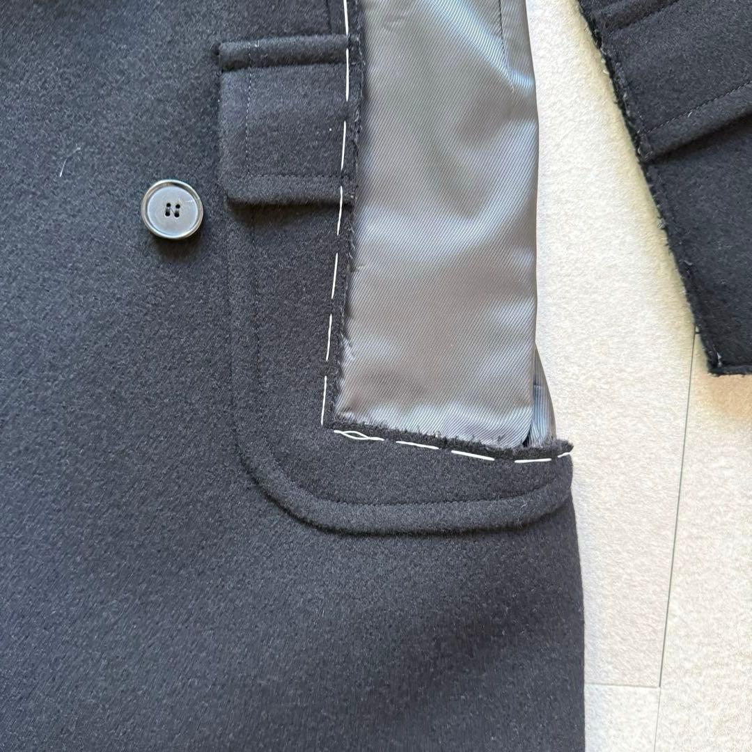 MaisonMargiela メイソンマルジェラ ウールコート 36 ブラック