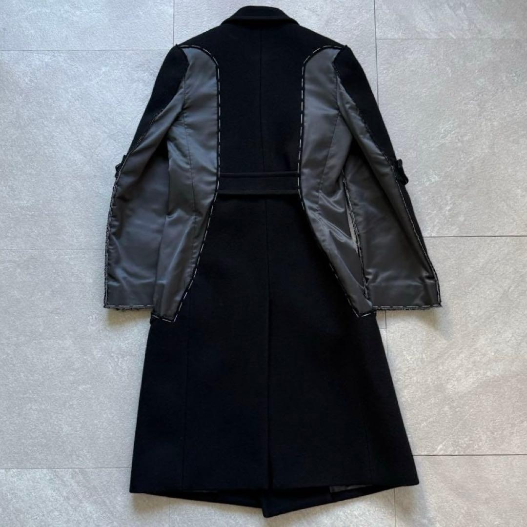 MaisonMargiela メイソンマルジェラ ウールコート 36 ブラック