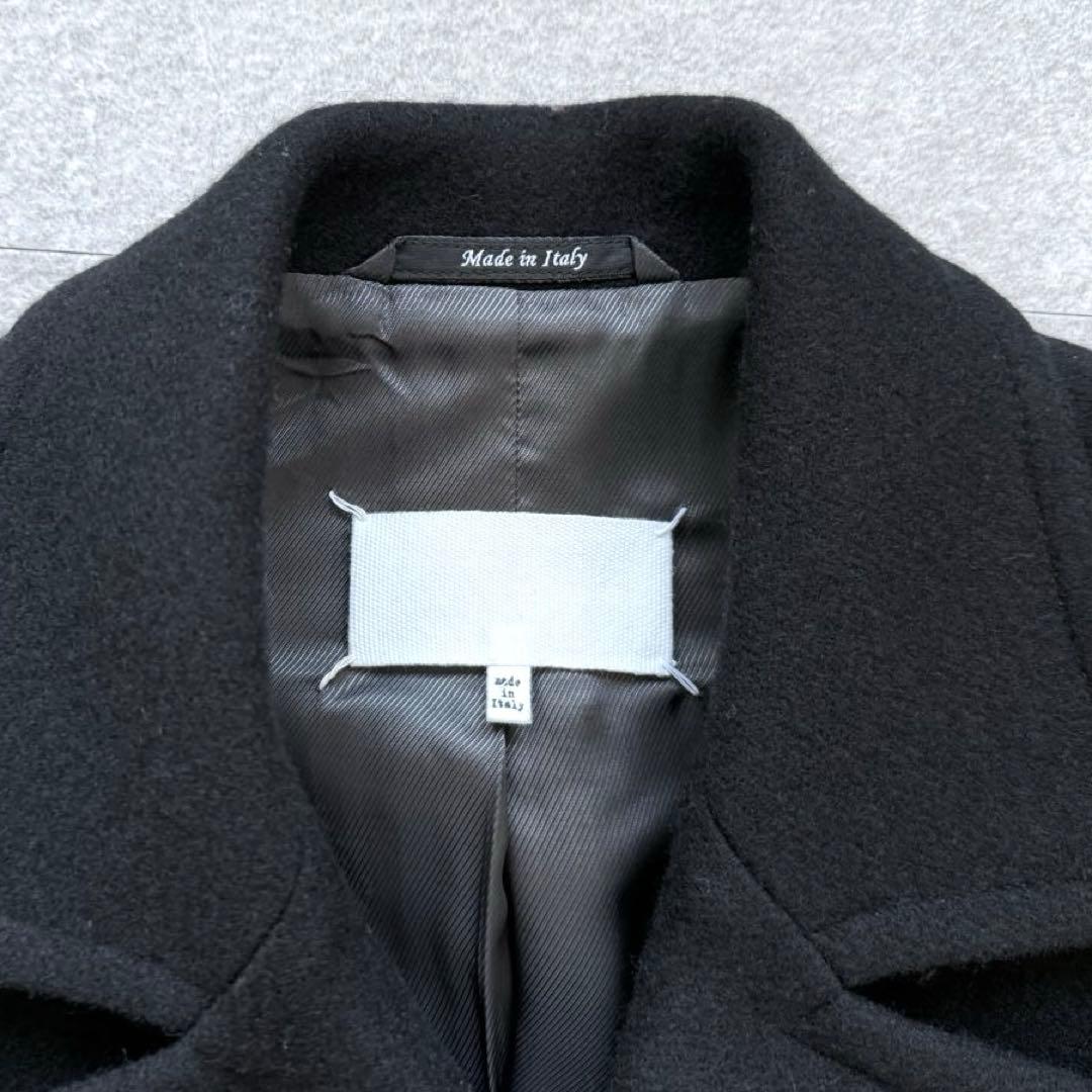 MaisonMargiela メイソンマルジェラ ウールコート 36 ブラック