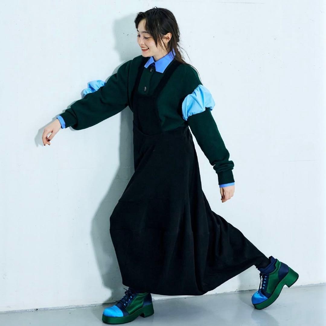 ゆいことまま エンフォルド JUMPER-SKIRT ジャンパースカート