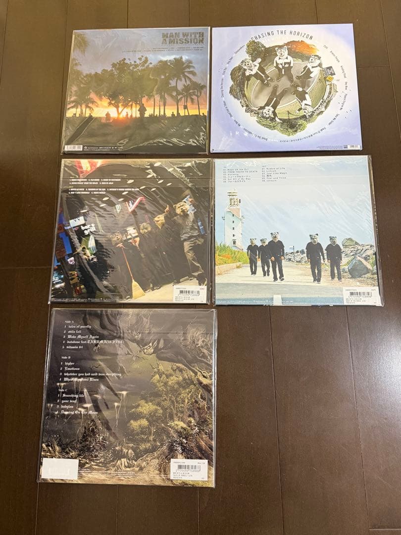 MAN WITH A MISSION アナログ レコード キャップ マンウィズ