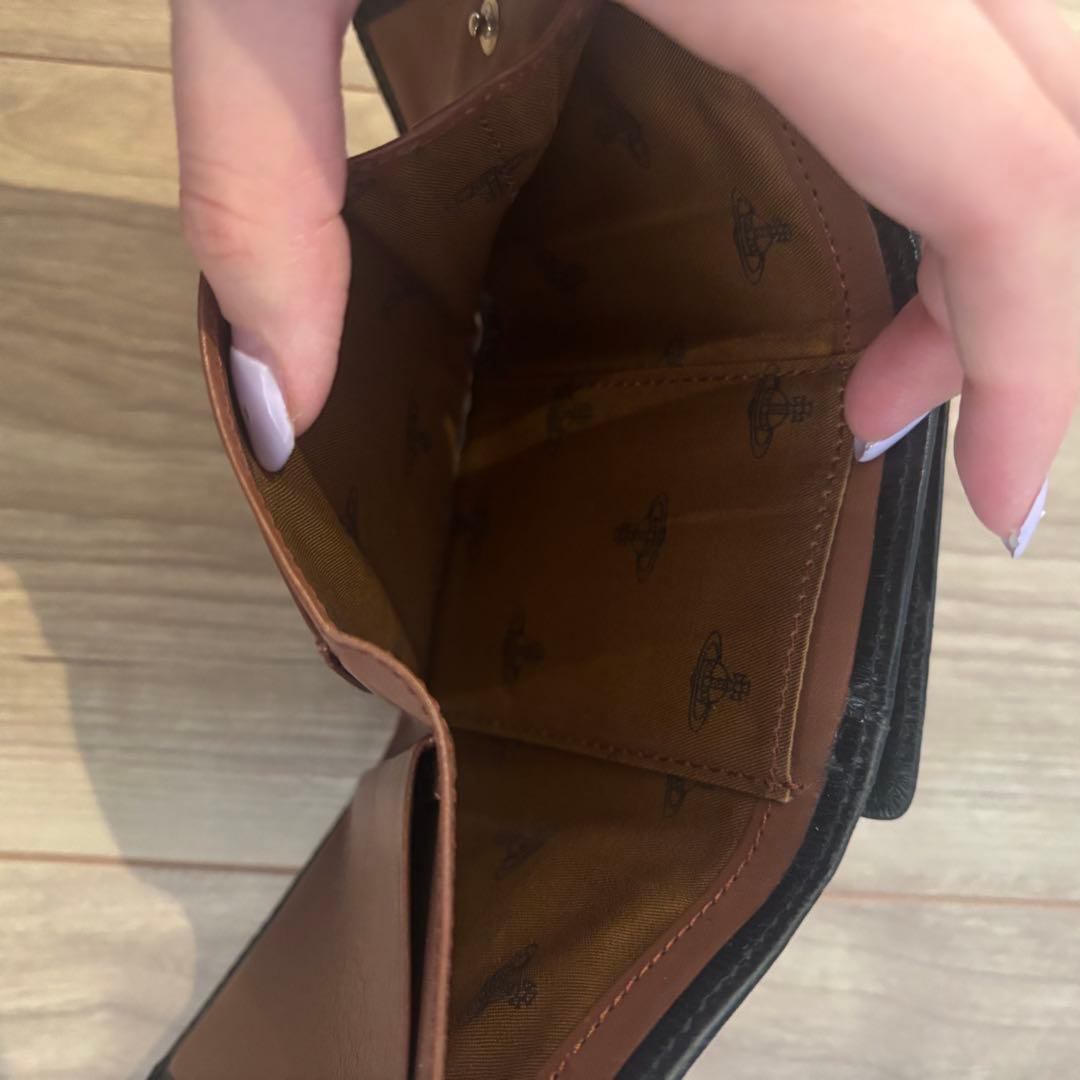 Vivienne Westwood 三つ折り財布 ブラック メンズ