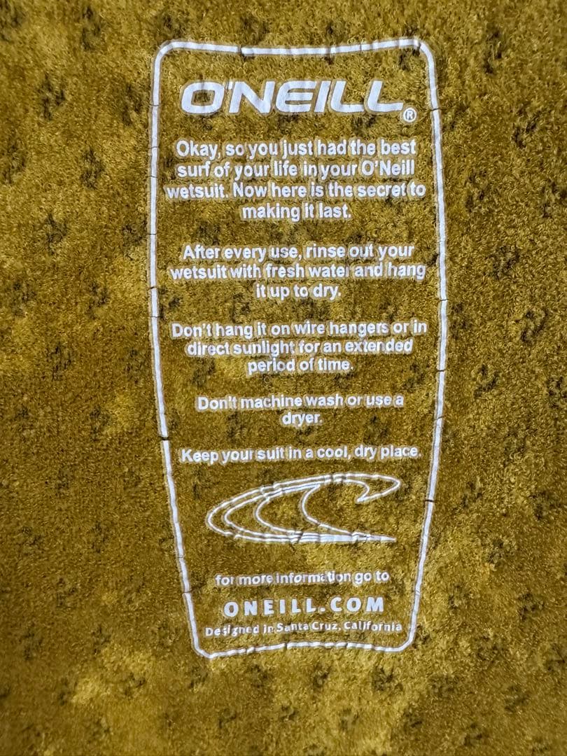 オニール　セミドライスーツ